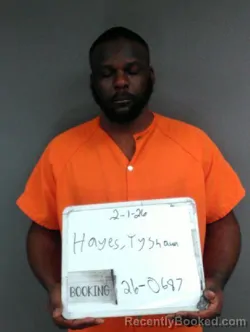 Mugshot of TYSHAUN MARKELL HAYES