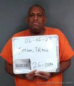 Mugshot of Travis Wayne Jordan