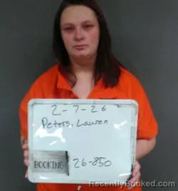 Mugshot of Lauren Peters