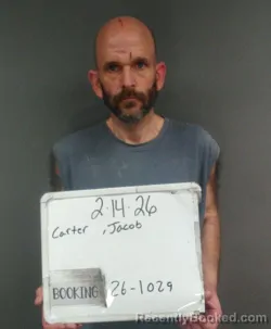 Mugshot of Jacob Carter