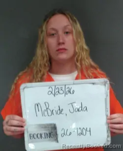 Mugshot of Jada Maria Mcbride