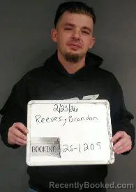 Mugshot of Brandon Neal Reeves