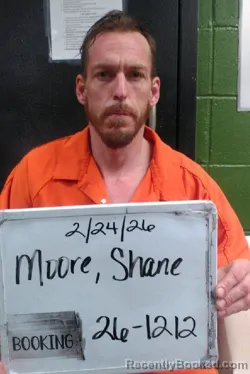 Mugshot of Shane Moore
