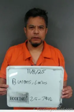 Mugshot of Carlos Roberto Burgos