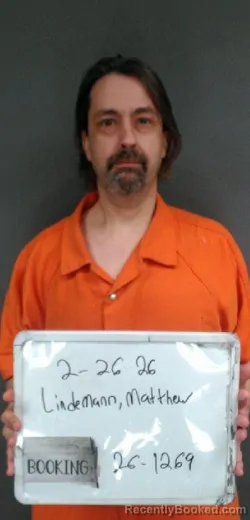 Mugshot of MATTHEW PAUL LINDEMANN