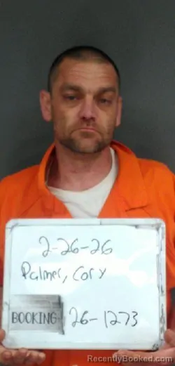 Mugshot of Cory Shane Palmer