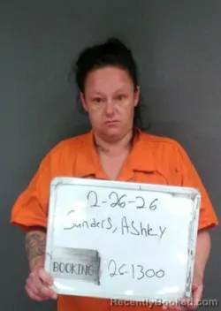 Mugshot of ASHLEY NICOLE SANDERS