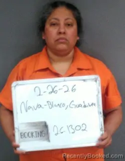 Mugshot of Guadalupe Nava-Blanco