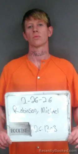Mugshot of Michael Jay Robinson