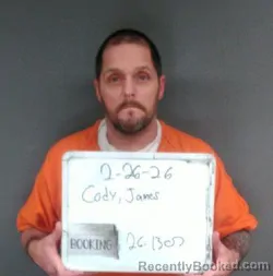 Mugshot of JAMES WESLEY CODY
