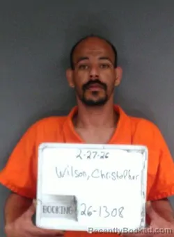Mugshot of Christopher Marcus Wilson