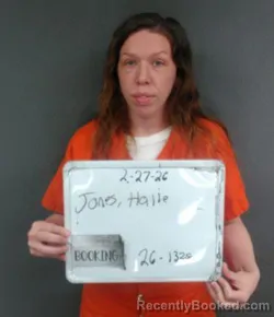 Mugshot of HALIE DEEANN JONES