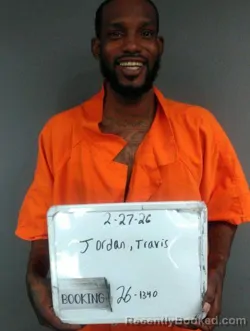 Mugshot of Travis D Jordan