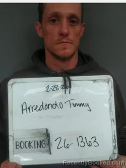 Mugshot of Tommy Lee Arredondo