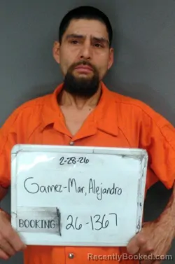 Mugshot of ALEJANDRO GAMEZ-MAR