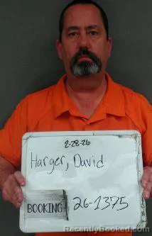 Mugshot of DAVID LEE HARGER