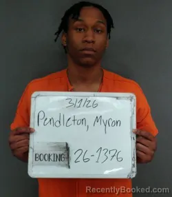 Mugshot of Myron Eugean Junior Pendleton