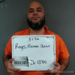 Mugshot of Oscar Reyes-Aleman