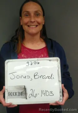 Mugshot of Brandi Michelle Jones