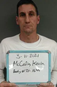 Mugshot of KEVIN DALE MCCASLIN