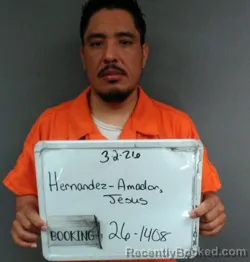 Mugshot of JESUS ADAN HERNANDEZ-AMADOR