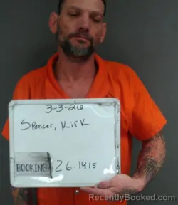 Mugshot of Kirk Patrick Fourth Spencer