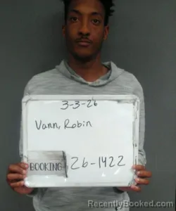 Mugshot of Robin Miguel Junior Vann