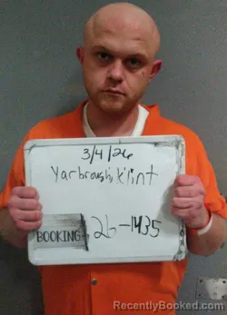 Mugshot of Klint Yarbrough