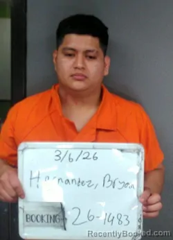 Mugshot of Brayan Hernandez-Garcia