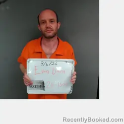 Mugshot of Daryl Wayne Evans