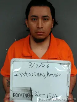 Mugshot of Amner Aldair Interiano