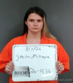 Mugshot of MIKAYLA HOPE SMITH