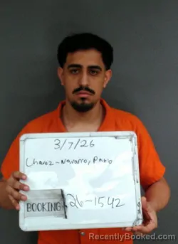 Mugshot of Pablo Cesar Chavez Navarro