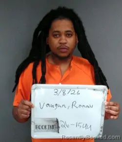 Mugshot of Ronald Deante Vaughn