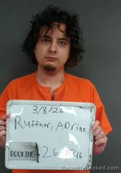 Mugshot of ADRIAN JAMES RUFFNER
