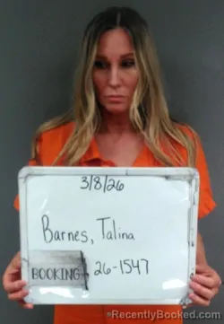 Mugshot of Talina M Barnes