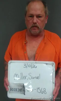 Mugshot of SAMUEL ANDREW MILLER
