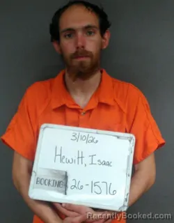 Mugshot of ISAAC MICHELL HEWITT