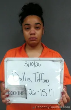 Mugshot of Tiffany Amber Dallis