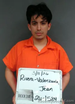 Mugshot of Jean Junior Rivera-Valenzuela