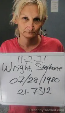 Mugshot of Stephanie L Wright