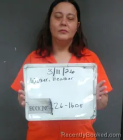 Mugshot of Heather Jane Walker