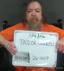 Mugshot of Darrell Vance Taylor
