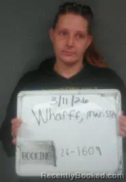 Mugshot of Marissa Daun Wharff