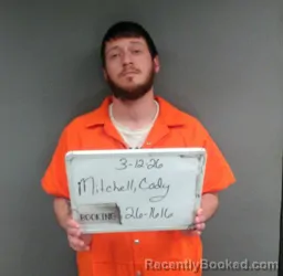 Mugshot of Cody Lee Mitchell
