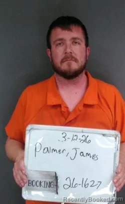 Mugshot of James Arthur Palmer