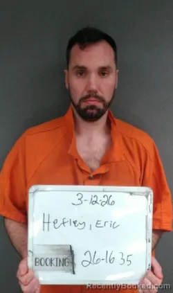 Mugshot of Eric C Hefley