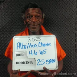 Mugshot of CHARLES EARL ALBRITTON