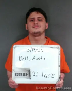 Mugshot of Austin Tyler Ray Ball