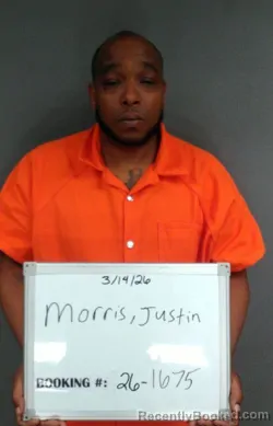 Mugshot of Justin Morrell Morris